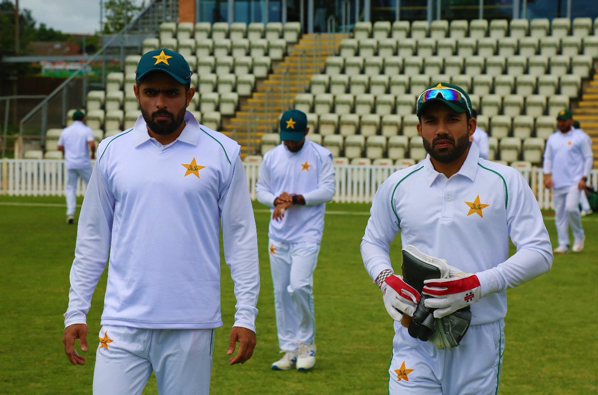 News99P's tweet photo. Second day of scenarios based practice match of Pakistan Cricket Team in Worcester.
#Pakistan #Cricket #PCB @TheRealPCB #ScenarioBased #PracticeMatch #Worcester #England #PAKvENG https://t.co/YY5BtcyOqY