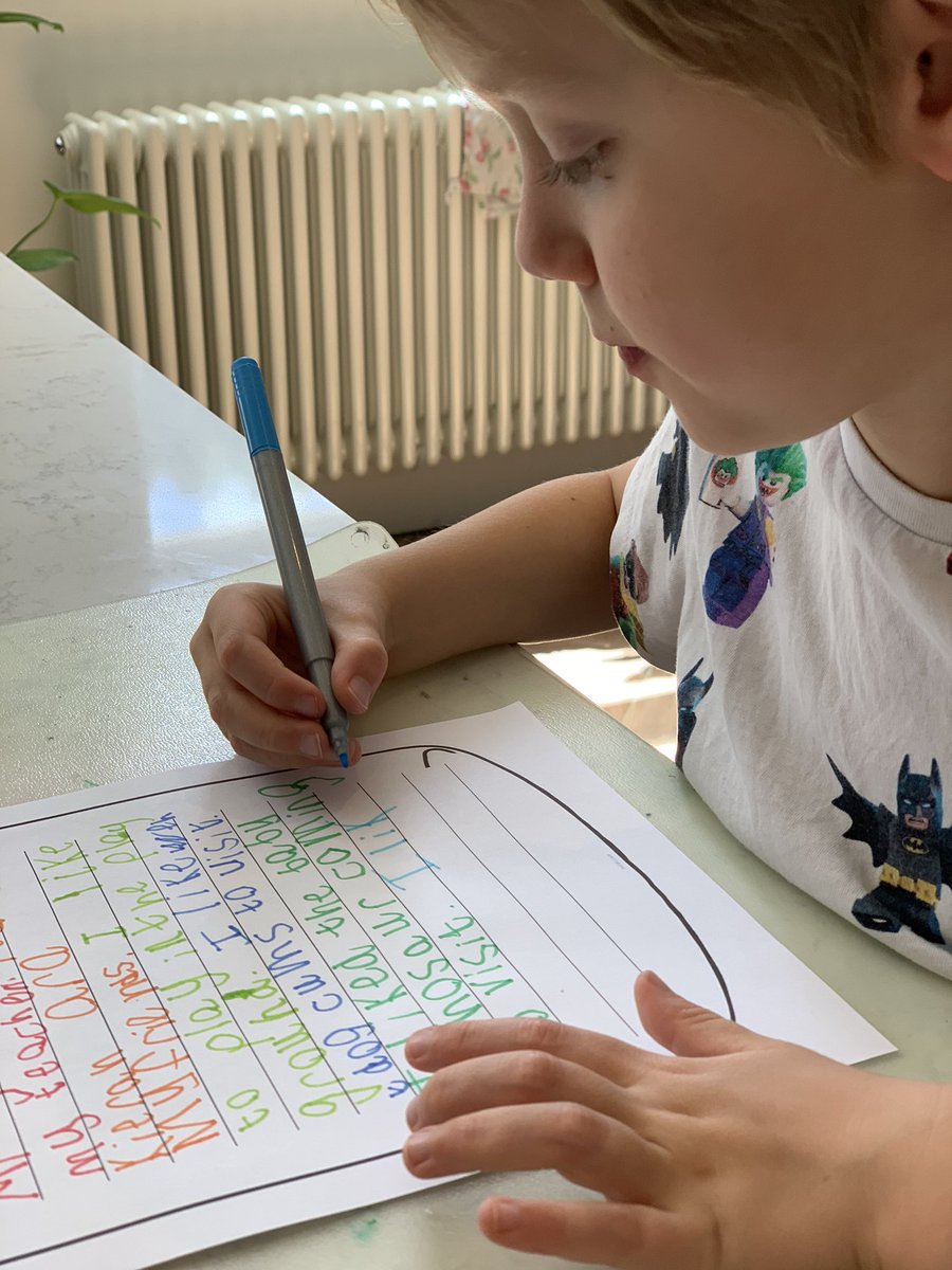 Freddie’s been working so hard on his memory jar today! @EyfsDovedale <a href="/DovedalePrimary/">Dovedale Primary Sch</a> #homelearning