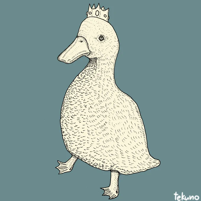 ぺたぺたアヒルさん。 