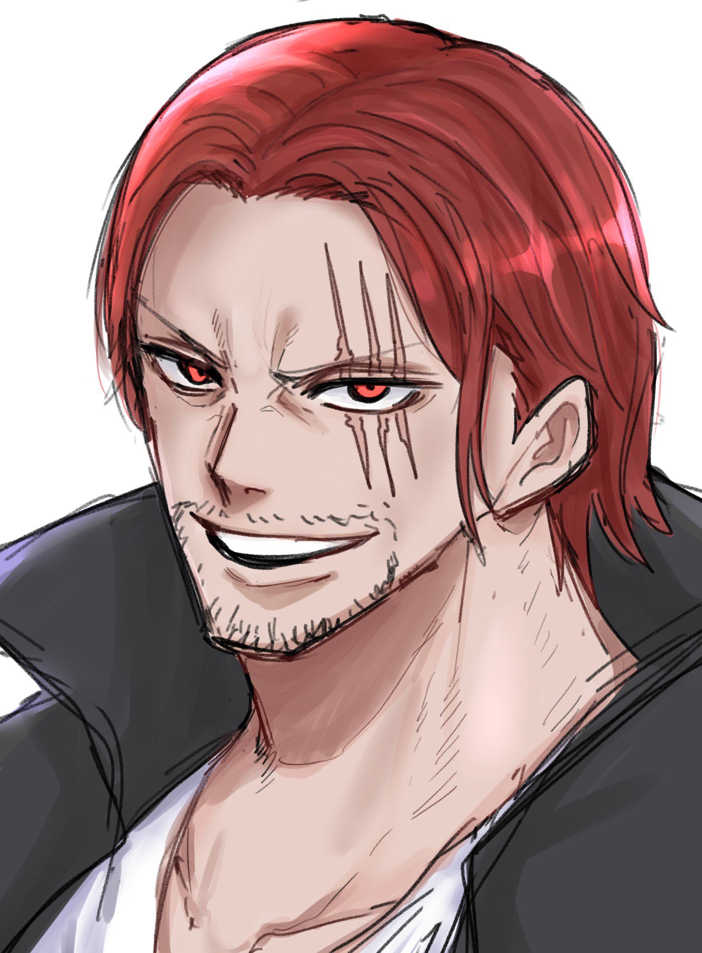 Twitter 上的 たこはる 毎日投稿18日目 赤髪のシャンクス ワンピースのおっさん達良いキャラ多すぎて夜しか眠れない T Co L8f7d9wevw Twitter