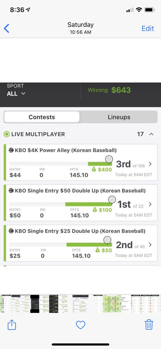 YFCsports's tweet photo. #KBO is back tonight and we are coming off another big week here at #DFSolutions. Join our early morning #BreakfastClub and see why we are the #1 #KBO DFS site in the industry— mornings are made for #KBO at #DFSolutions. $29.99/mo- get it soon before our price goes up. https://t.co/y8T7ChBw3Q