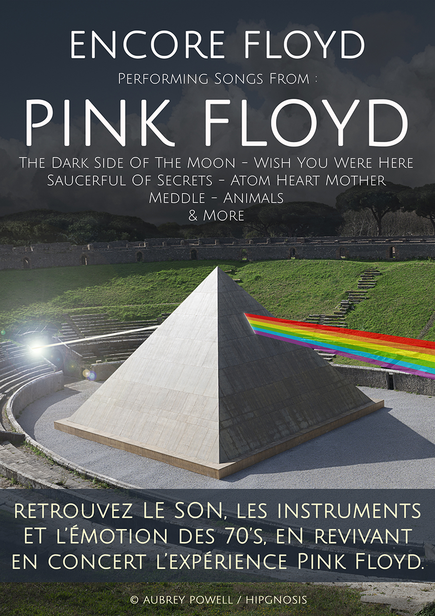encore_floyd's tweet photo. Nous sommes fiers de vous révéler la nouvelle affiche et bientôt la prochaine tournée 2020/2021 ! Aubrey Powell, célèbre graphiste de l’agence Hipgnosis et créateur des pochettes d'albums #PinkFloyd nous a confié l'un de ses projets. Rdv le 9 juillet pour l'annonce des dates ! https://t.co/bl8lD1Jj9B