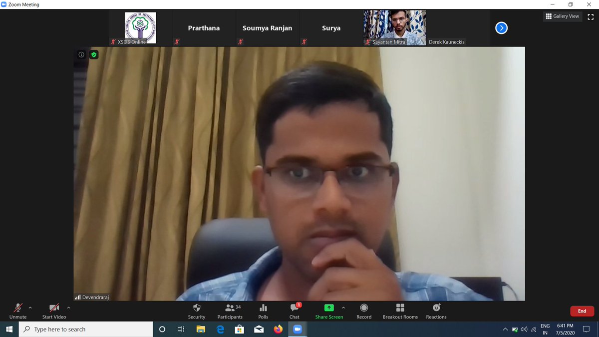 ConXerv's tweet photo. ConXerv organised a webinar on the thematic area- "COVID-19, Climate and Compound Crises: Lessons for building community resilience". Prof. Derek Kauneckis, Associate Professor, Environmental Studies, Voinovich School of Leadership and Public Affairs, Ohio University https://t.co/OJv41ZTn7K
