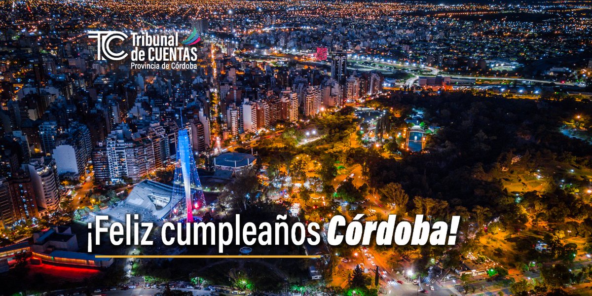 tcpcordoba's tweet photo. Nuestra ciudad cumple un nuevo aniversario de su fundación 🎉. Hoy celebramos a esa Córdoba que camina en el presente pero que también recuerda su historia, acompaña a sus protagonistas y proyecta su futuro. Hoy más que nunca.

#CumpleañosCórdoba
#447Años https://t.co/7QRbBZYR1g