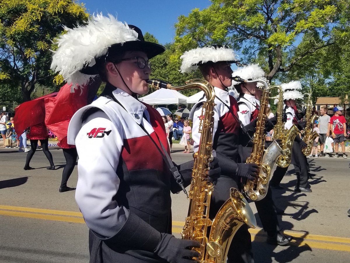 afcitizen's tweet photo. The 75th annual American Fork Steel Days celebration starts today and continues until Saturday, July 11th. The popular American Fork High School Marching Bands will take part in the celebration on the first day of Steel Days and the last. Details at https://t.co/67asvXUg36 https://t.co/Q7N3uEvQDT