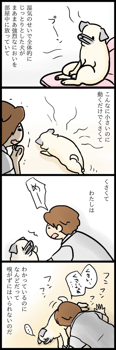 抒情詩 犬がくさい 