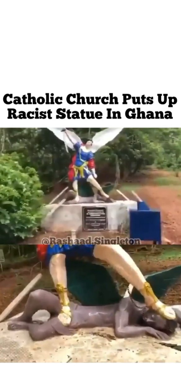 PastorTonySmith's tweet photo. #MOOW @2micsandamind @_AfricanUnion @EFFSouthAfrica @UN @cnalive @USCCB  As you can see, These symbols that destroys the reality of the so-called negro are still present Globally today. In order for us to advance they have to be taken down! https://t.co/GLsSpeSNLD