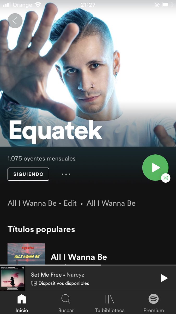Equatekmusic's tweet photo. Sígueme en Spotify! 😄 https://t.co/I6POKdSrWi