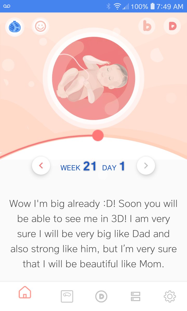 type1rose's tweet image. 21 weeks today!!