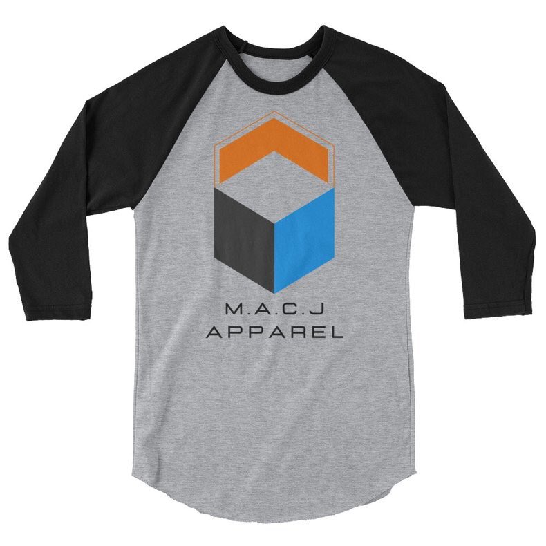 EIGHT98Apparel's tweet photo. M.A.C.J Apparel Unisex 3/4 sleeve raglan shirt

Shop now at https://t.co/325HfKrS0c https://t.co/hEX5zRxPxF