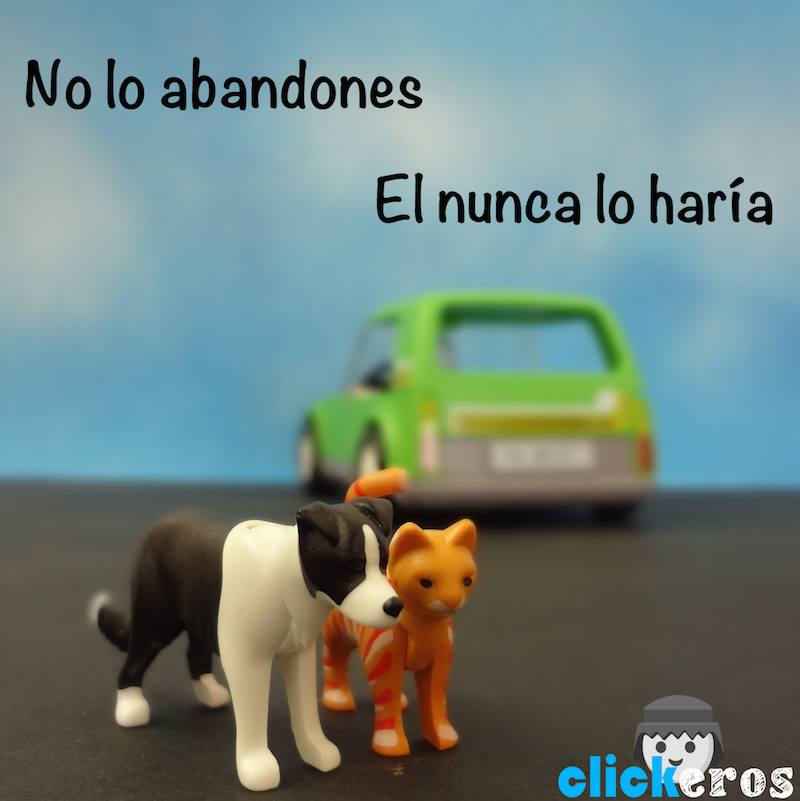 Clickeros_'s tweet image. #StopAbandonoAnimal @FAADAorg @PartidoPACMA @playmobil