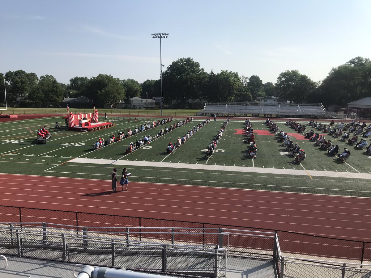 RVRHS_Athletics's tweet photo. Graduation #1 is off and running. So glad the Class of 2020 is having the graduation they deserve. Congrats to the Class of 2020, and all of our student athletes!! Best of luck! https://t.co/WW0CRhMS0M