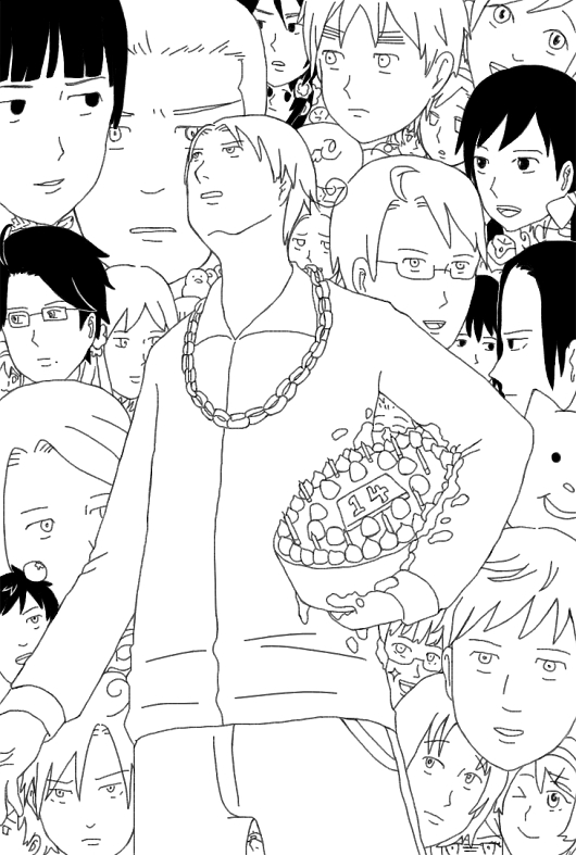 ヘタリア14周年おめでとう※日和トレス 