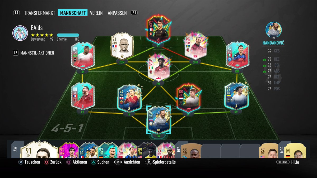 DominikSteine14's tweet photo. Hey sheesh das ist mein team untrade sind costa summerheat viera und bank 150k budget #sheeshteam #PS4share https://t.co/JaRLM9LdJl