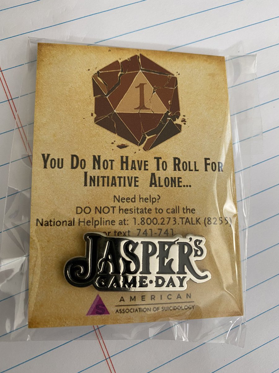 FenwayTeenDM's tweet image. Our new logo pins! National suicide prevention hotline and text line on the card. Card made of thick cardboard so you can keep it. What do you think?