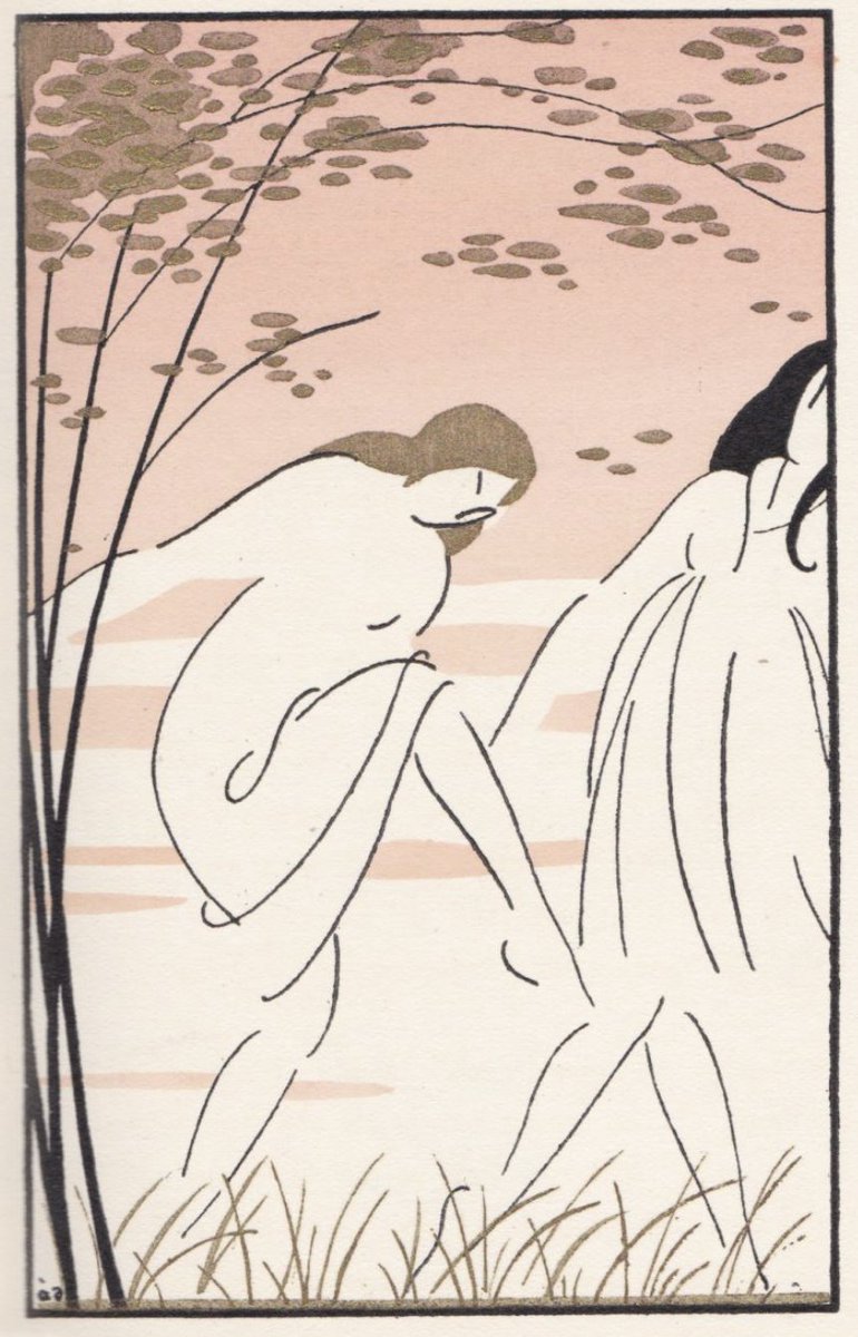 André Domin (1883-1962), "Les Fleurs du Mal", 1920 