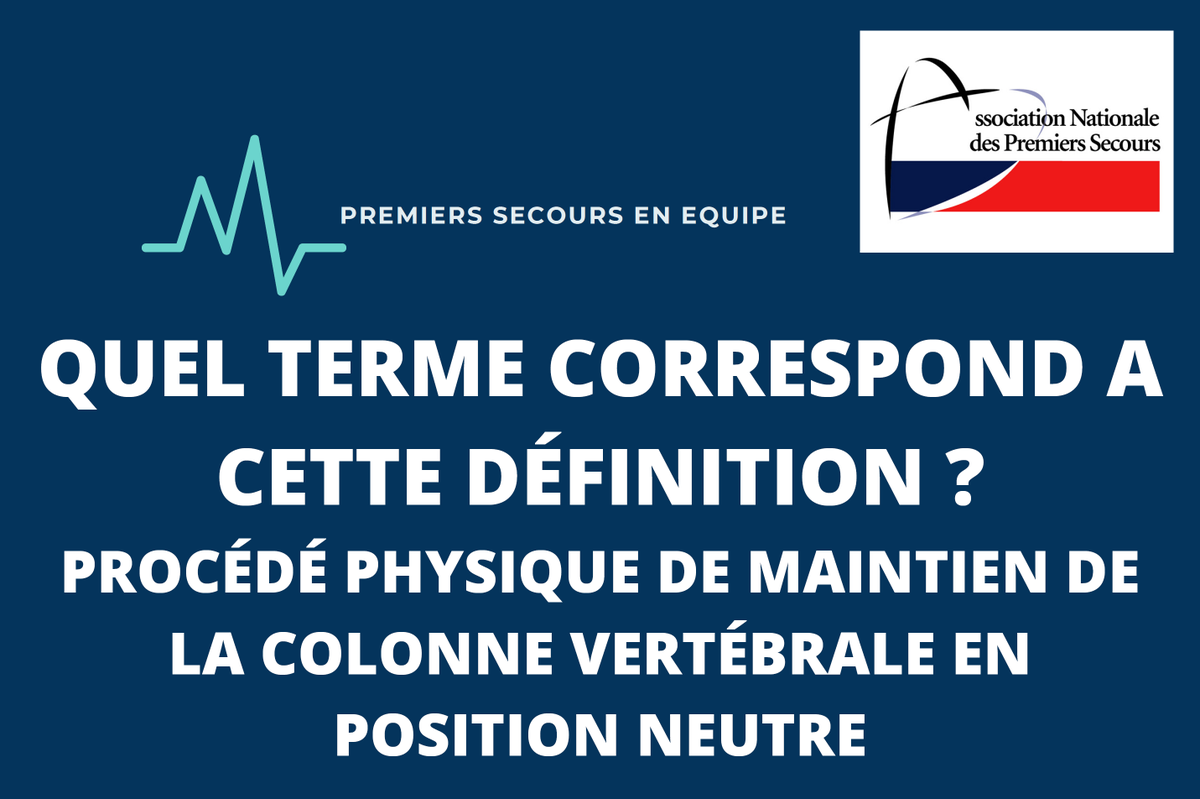 Loisir, jeu ,passion ? A chacun son secourisme. 
Pour vous aider à progresser ou à réviser, nous vous proposons des questions tous les lundis !!!! 
#teamANPS #secourisme #revisions #quizz #udps