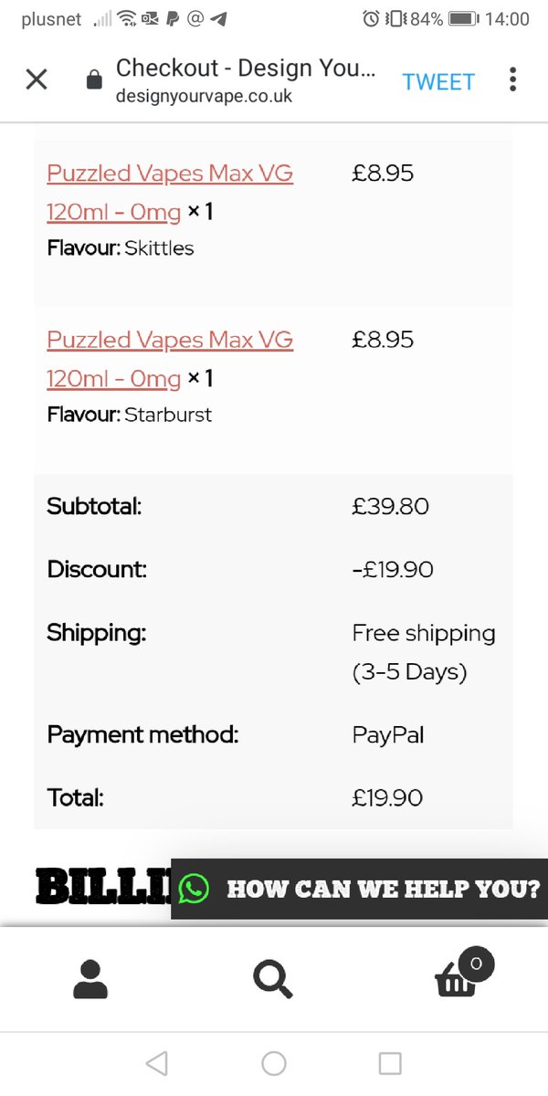 50% off your order and free delivery 💙 thanks <a href="/designyourvape/">Design Your Vape</a> 😊
#vapefam
#staysafe