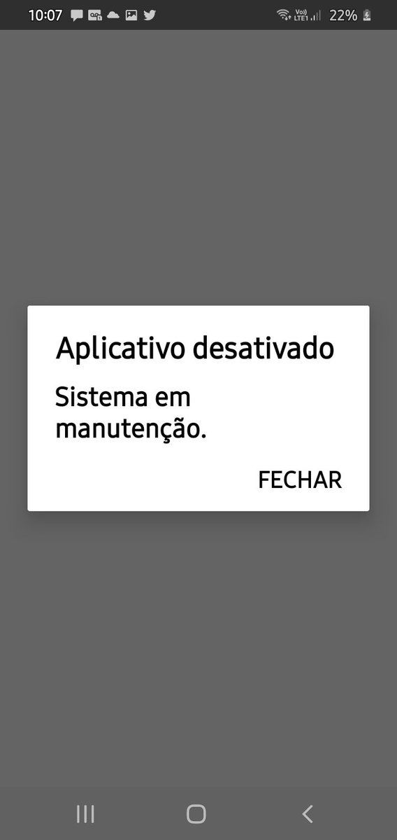 Mais essa agora. App em manutenção?? Tá de brincadeira né <a href="/Caixa/">CAIXA</a> ? #auxilioemergencial #CaixaTemNAOFUNCIONA #CAIXATemNADA