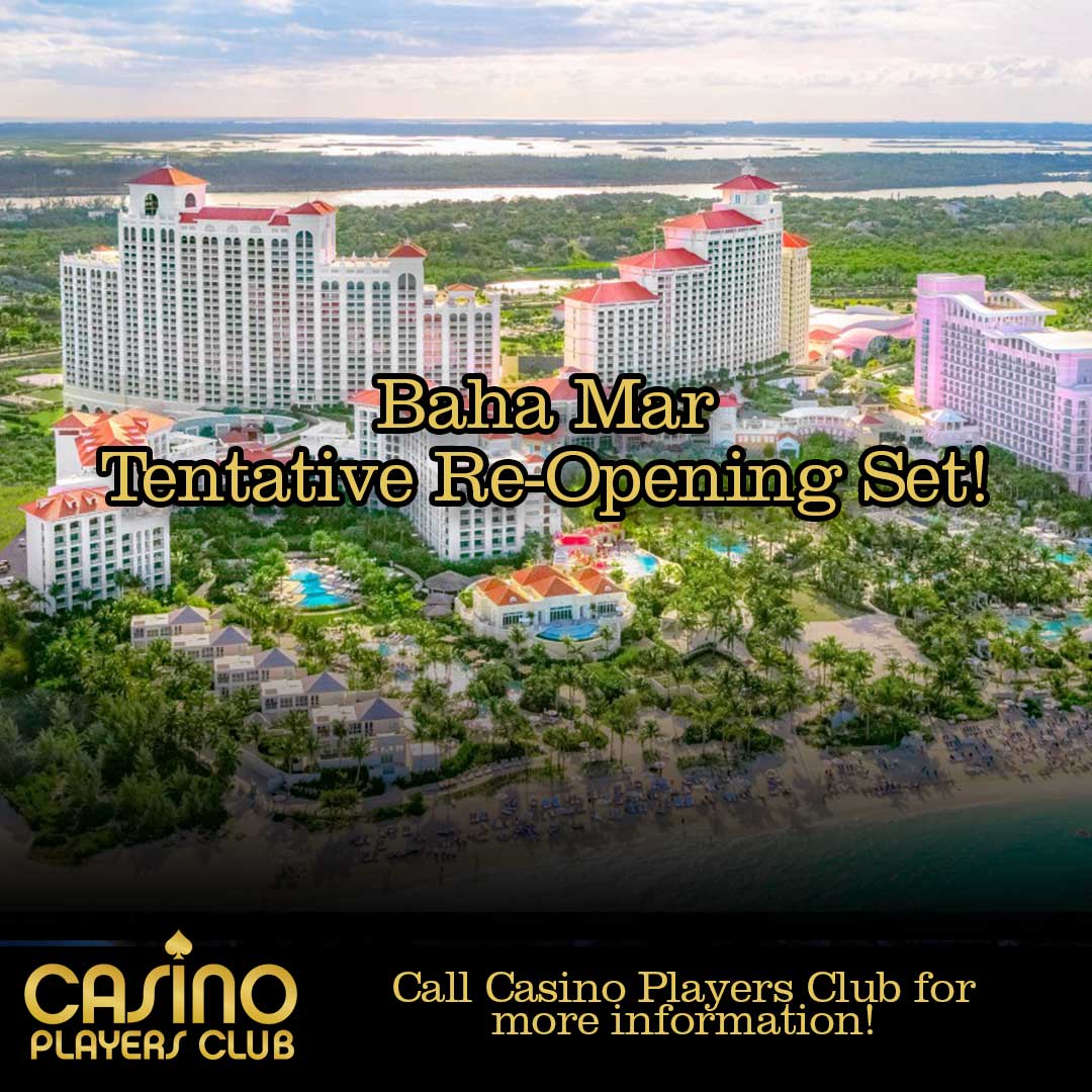 Baha Mar has announced a tentative re-opening date of October 1st, 2020. They feel that at this time they are not prepared to re-open and risk exposure to guests and staff. They hope to resume operations in the Fall.