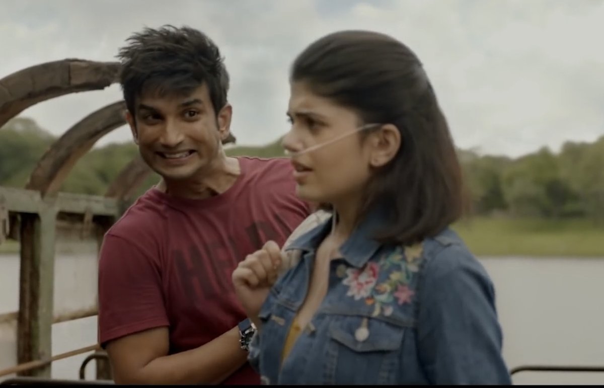 RajBaddhan's tweet photo. “Jaa jhooti” 😜 #DilBecharaTrailer 💔 https://t.co/diilB7g7Ao