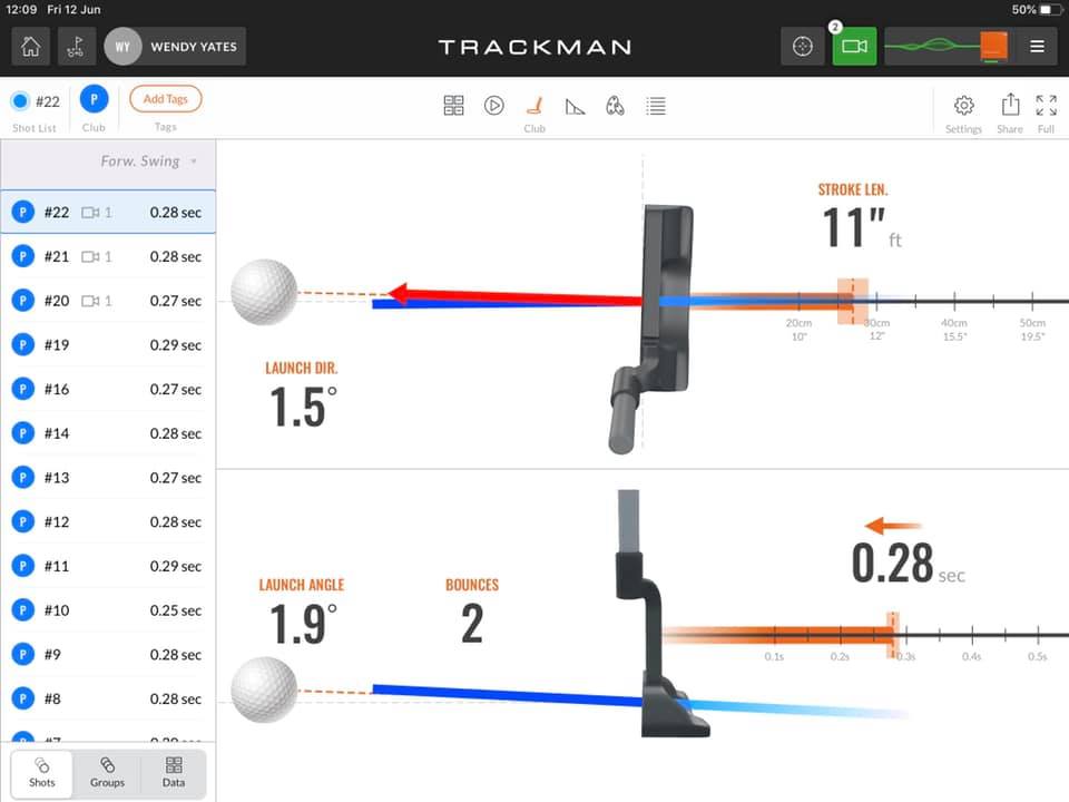 TrackmanGolf's tweet photo. Have you tried the putting feature? 

📸 https://t.co/mpOJ3d7u6U
#UnleashYourPotential #TrackManPerformancePutting https://t.co/w3KiDAwWi0