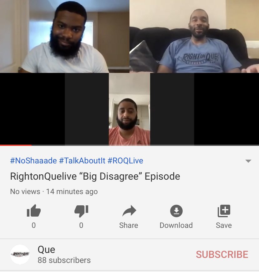 ROQLive's tweet image. #BigDisagree episode w/ @JPeckPHL @theinfamousyr on black elitists, fake allies, crime outliers, Soprano rules + more. 

Apple: podcasts.apple.com/us/podcast/rig…
SoundCloud: soundcloud.com/roqlive/big-di…
Spotify: open.spotify.com/episode/2Wljtn…
YouTube: youtu.be/0afhoUljGtg

#ROQLive