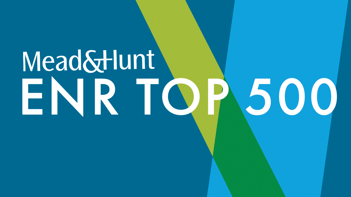 MeadHunt's tweet photo. Mead &amp; Hunt is proud to have once again placed on four of @ENRnews' Top 500 Sourcebook lists! https://t.co/eHiyBLNOk4 #MHfoodbev #MHaviation #MHtranspo #ENRTop500 https://t.co/bY4WDvRcGj