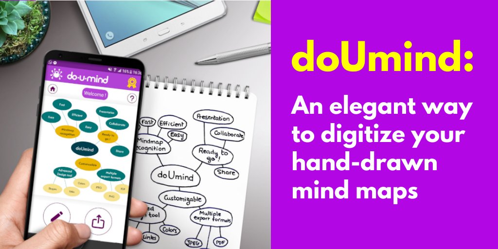 doUmind: An elegant way to digitize your hand-drawn mind maps mindmappingsoftwareblog.com/doumind-mind-m… <a href="/doUmind_app/">doUmind - Mind map scanner</a> #mindmapping