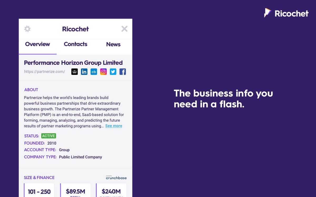 RicochetAI's tweet photo. We're excited to see the first of over 100 early access invites going out this afternoon! 

If you missed out, you can sign up now for the launch of @RicochetAI's free sales tool at https://t.co/4RuysvQR5b https://t.co/g2kMGNgTFx