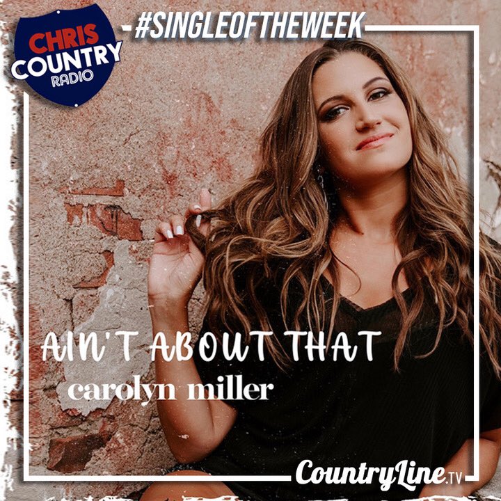 CountryLineTV's tweet photo. Our Single Of The Week!
Is the brilliant @Carolyn_Miller with ‘Ain’t about That’ Tune in today to hear it first & listen out for it all week long on @ChrisCountry
#singleofweek #aintaboutthat #womenincountry https://t.co/j7HuR1Evh7