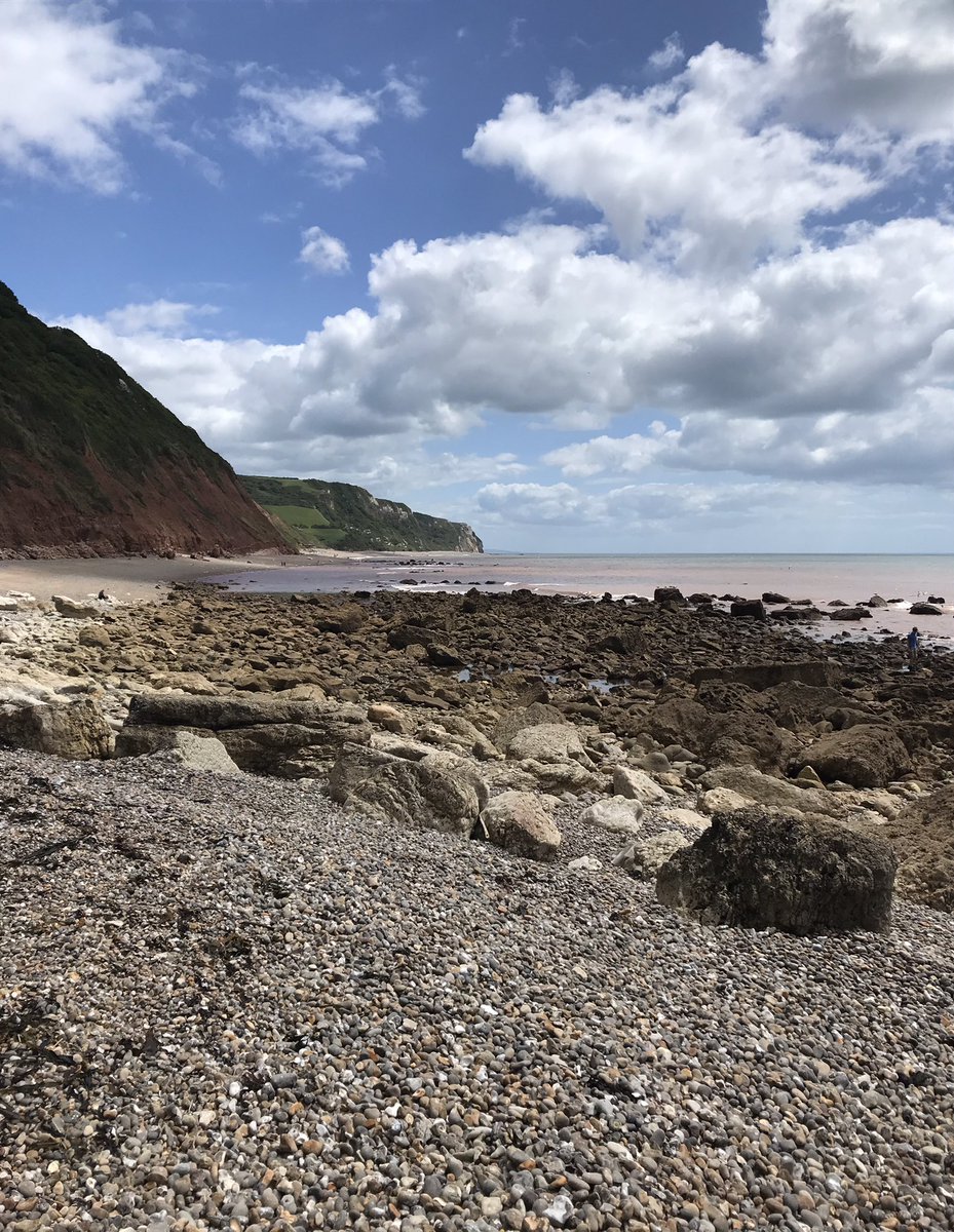 Beautiful and quiet on Branscombe today #devonhour #Devon