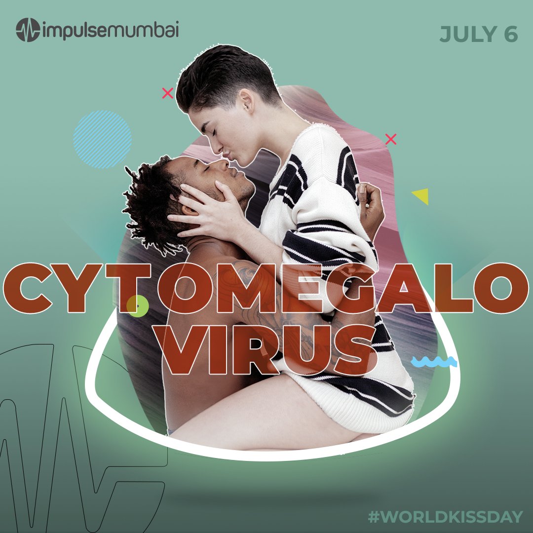 CMV is a viral infection that can spread through kissing someone whose saliva is infected. It can also spread through urine, blood and semen. Symptoms include fatigue sore throat, fever and body aches. Just like HSV-1, CMV isn’t curable and treatments are similar to the former.