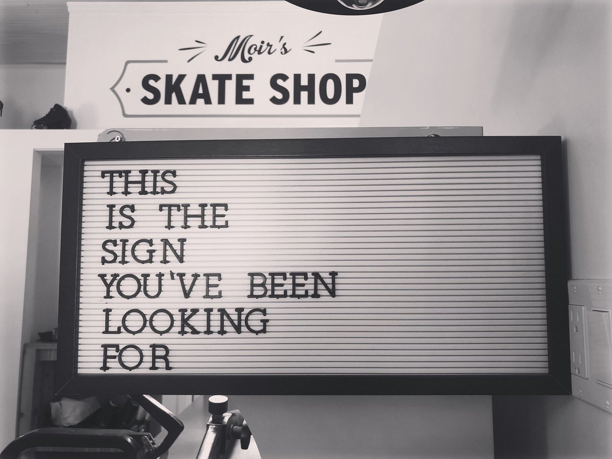 moirsskateshop's tweet photo. You know all those things you’ve always wanted to do?
You should go do them (but stay safe 😆).
.
.
.
#moirs #mondaymotivation #figureskating https://t.co/2AqtdcUku4