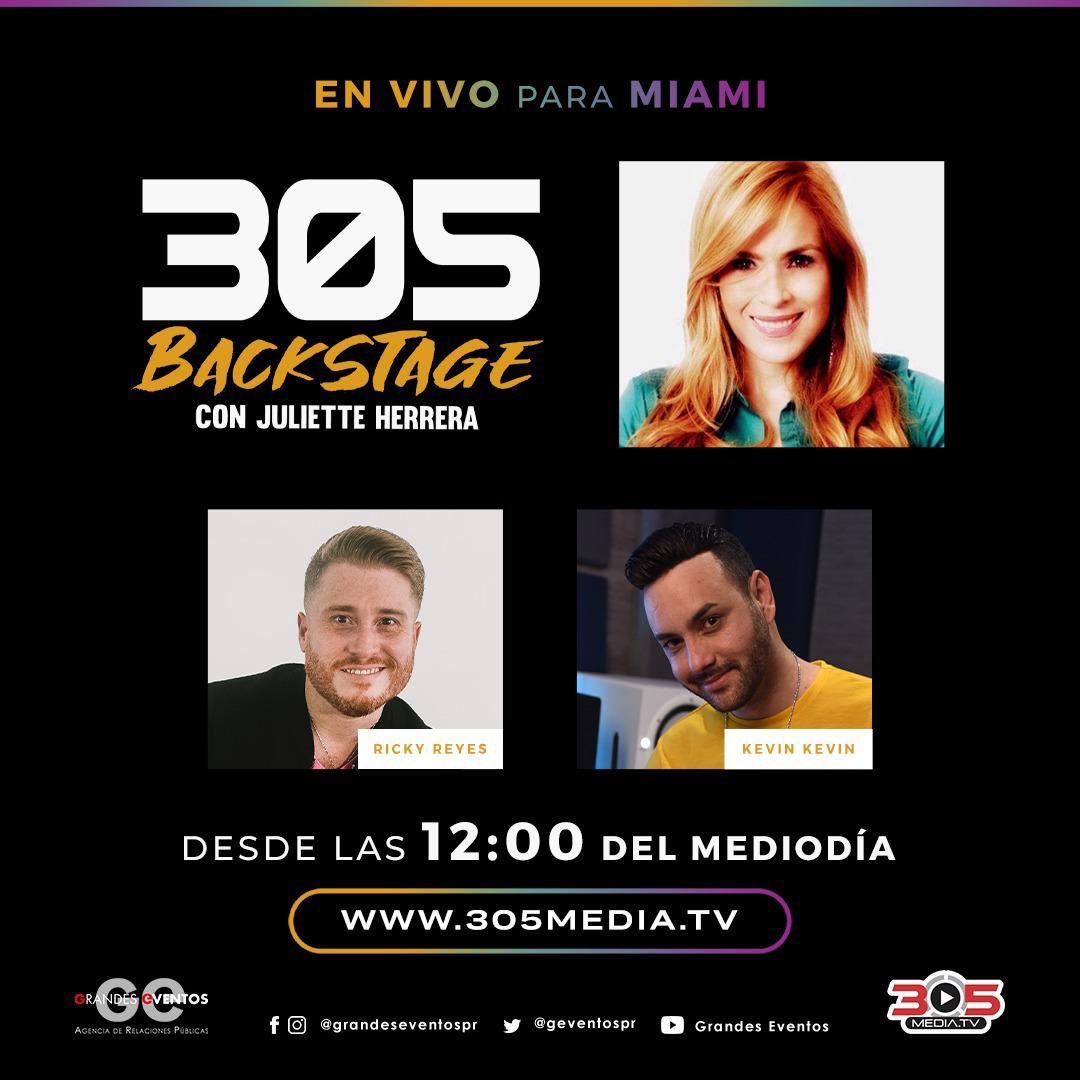 GEVENTOSPR's tweet photo. #Miami @Julieperiodista recibe hoy a #rickyreyespr con su Tributo a #JoséJosé y a @kevinkevinmusic con su Tributo a #NinoBravo ¡Conéctate a las 12M a #305media.tv https://t.co/2yglVwYTAh! #rickyreyes #kevinkevin - Relaciones Públicas: @GEVENTOSPR https://t.co/yxgRyBQky2
