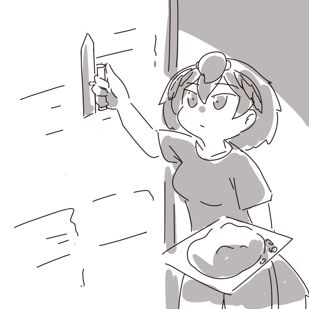 前に描いた〇〇フウチョウ的な絵だと思うんですけど、なにフウチョウのつもりで描いたのかまったく思い出せない(たぶんカベヌリフウチョウではないと思う) 