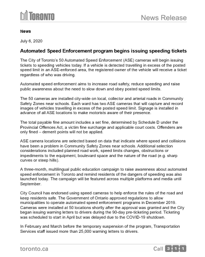 Provincial Offences Pay A Red Light Camera Ticket Online Automated