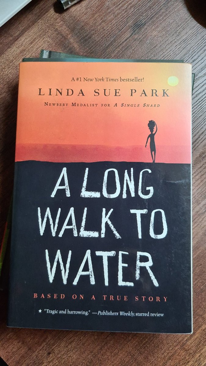 This book has two parallel stories based in Sudan. Conjoined by their need to walk a long way for water. Kiddo had learnt some hard lessons on our trip to Kenya. And this helps teach kids gratefulness and fortitude. Has a triumphant ending 