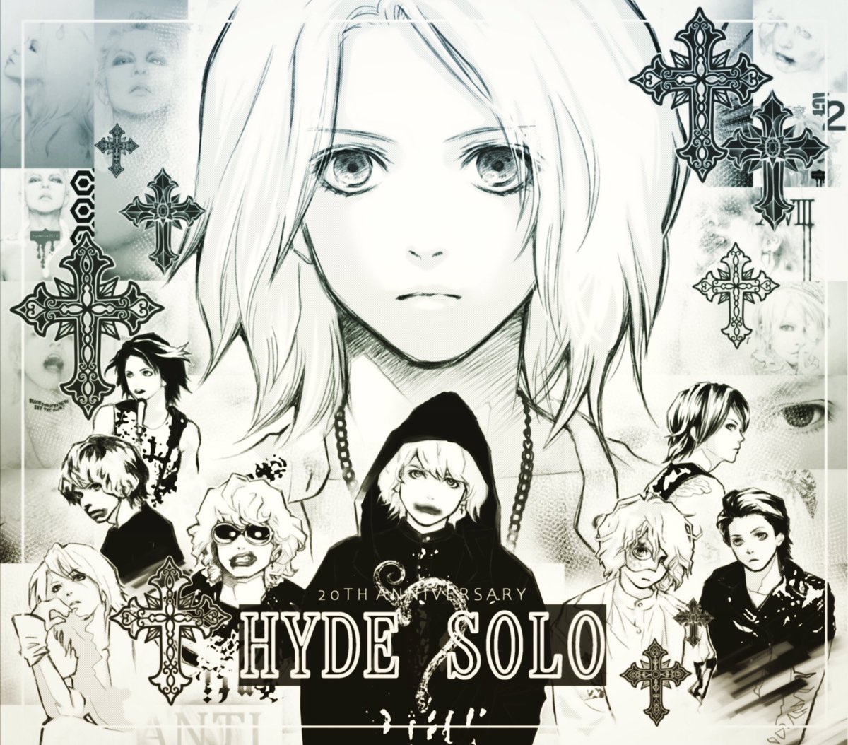 Aya On Twitter Hydeさんのソロ20周年記念グッズ ジグソーパズルのデザインを 漫画の扉絵風に描いてみました キャラ豊富 Hyde Illustration Manga 絵 イラスト パズル 漫画