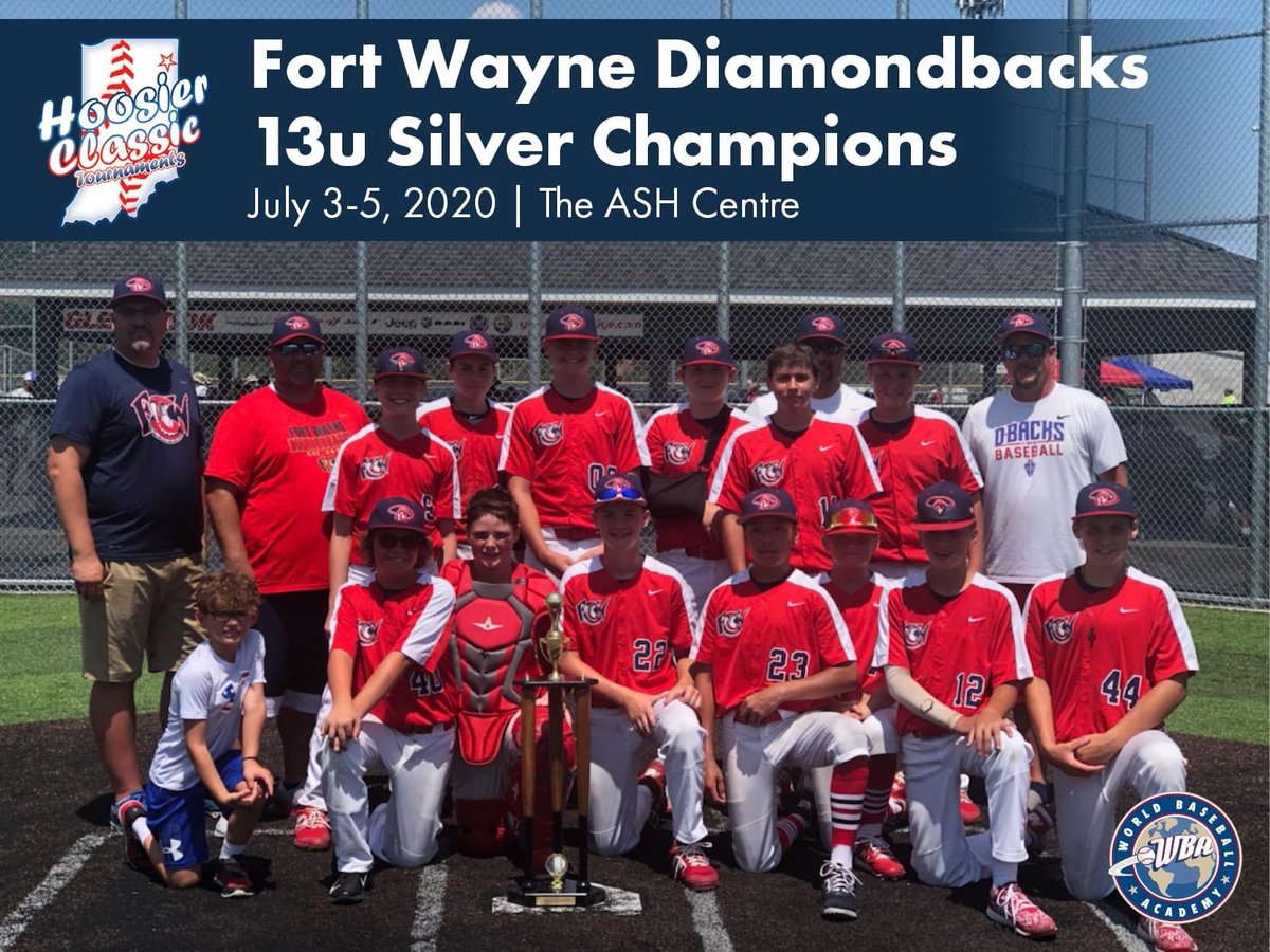 WBA_AshCentre's tweet photo. Congratulations to all our @HoosierClassFW Tournament Champions from over the weekend! 👏🏽 #tournamentseason #baseballtournament #baseball https://t.co/8FhrDxGkq6