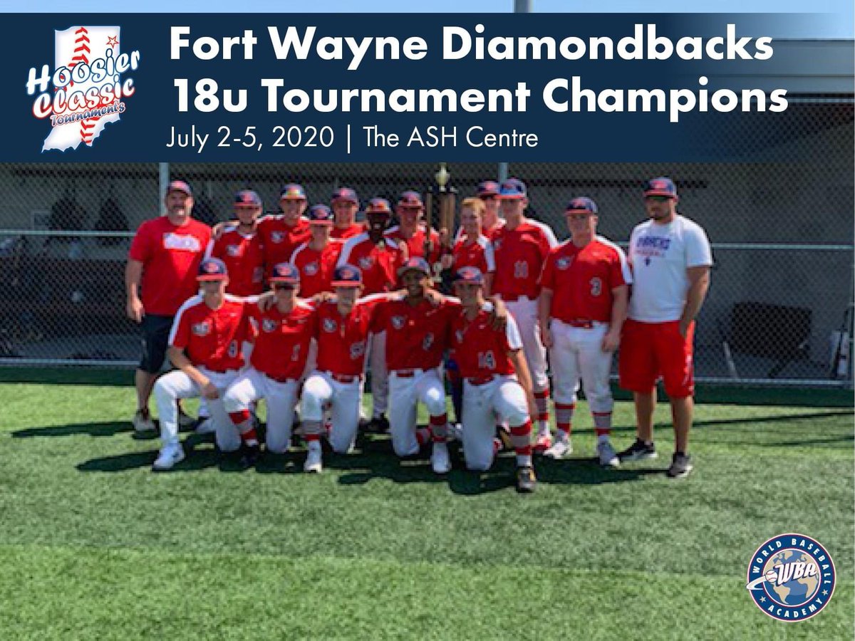 WBA_AshCentre's tweet photo. Congratulations to all our @HoosierClassFW Tournament Champions from over the weekend! 👏🏽 #tournamentseason #baseballtournament #baseball https://t.co/8FhrDxGkq6