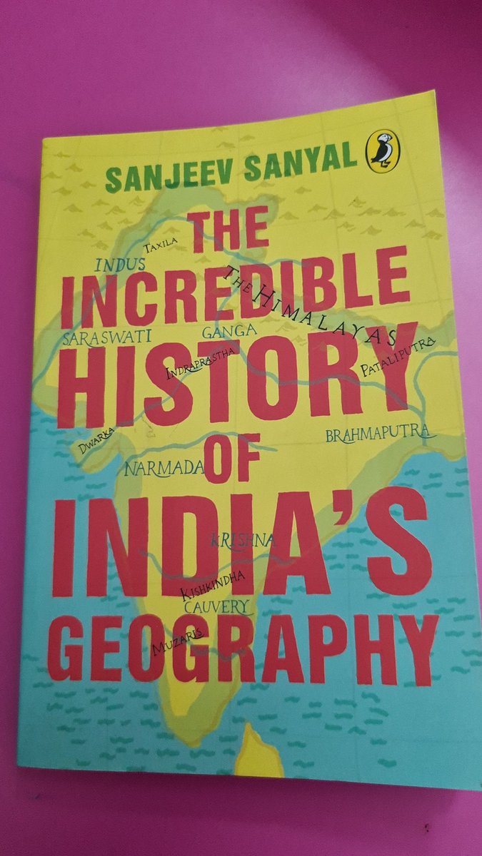 I cannot praise this book by  @sanjeevsanyal enough. So badly needed given the horrible lies in NCERT history books. Suggested for around teen years. Unless you are reading (which I am) to kids