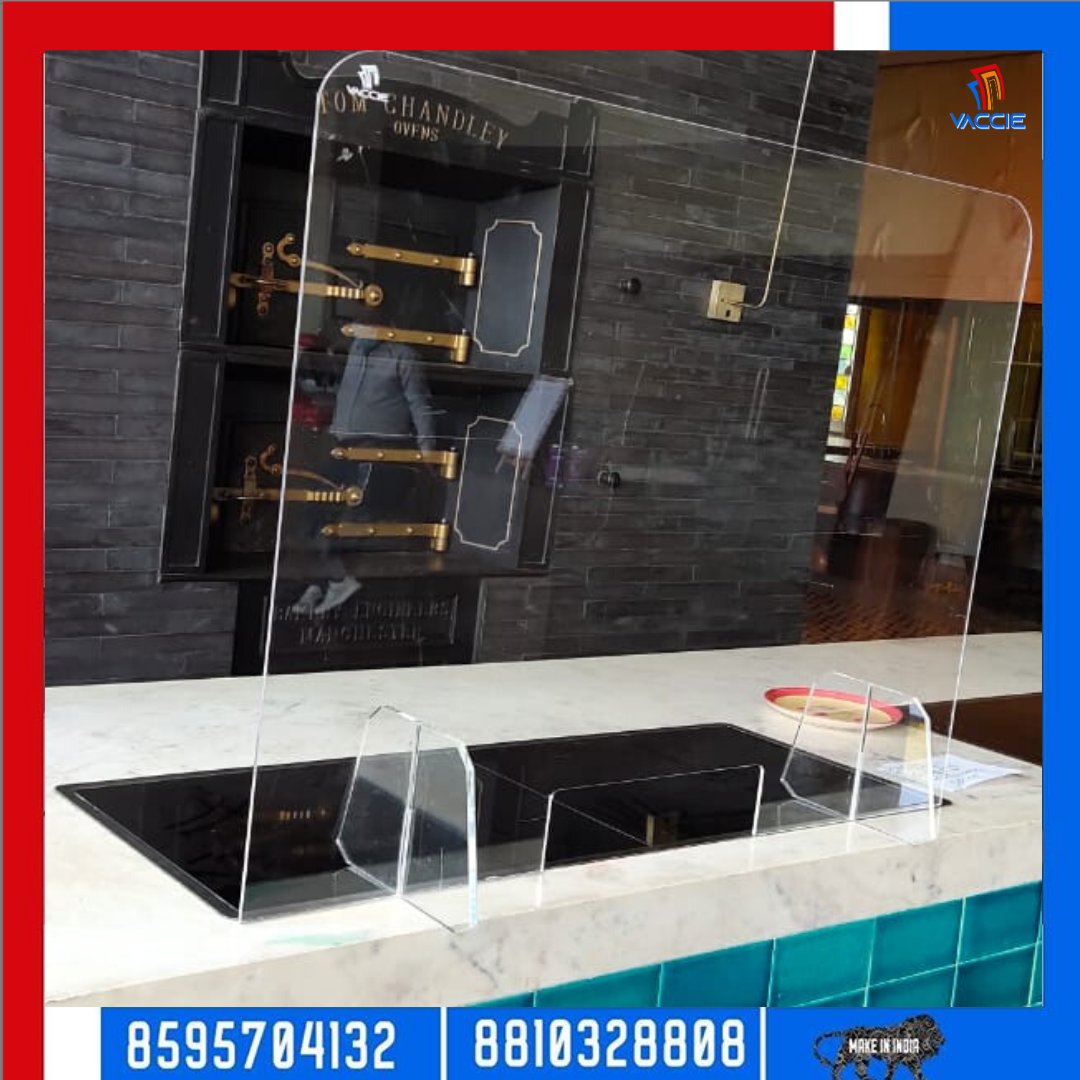 VaccieG's tweet photo. We can help you stay ahead of #COVID19. SNEEZEGUARD by VACCIE for personal protection shield. 

#vaccie #sneezeguard #makeinindia #makeinindia🇮🇳 #atmanirbharbharat #govocalforlocal #staysafe #acrylic #covidprotection #socialdistancing #deskdivider https://t.co/oKC73fWxTn