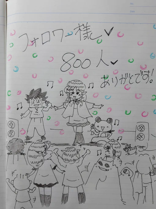 💫フォロワー様💫
8〇〇人🌟支えて頂きありがとうです🌟
#オリジナル漫画 