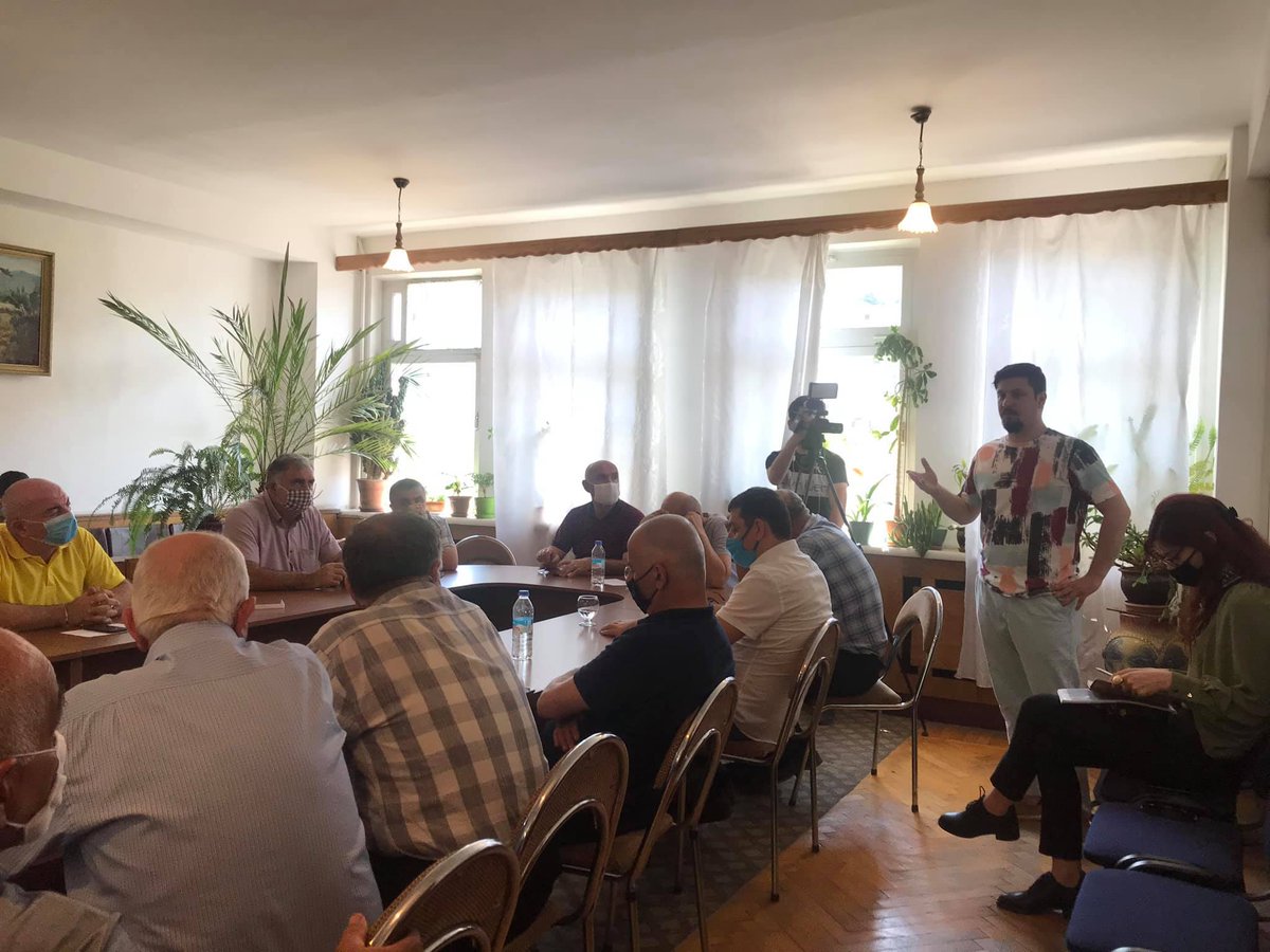 The representatives of our organization in the city of Chiatura attending the meeting of the local city council. We work to contribute to more public engagement and transparency.

#GMCChiatura #GMC #Chiatura