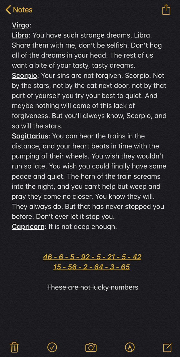 NotesHoroscope's tweet image. Horoscopes- Week of the 6th
