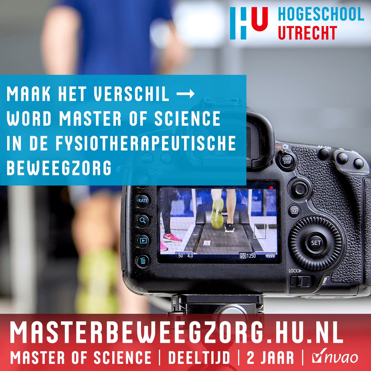Master Fysiotherapie en Innovatie in Beweegzorg tweet media
