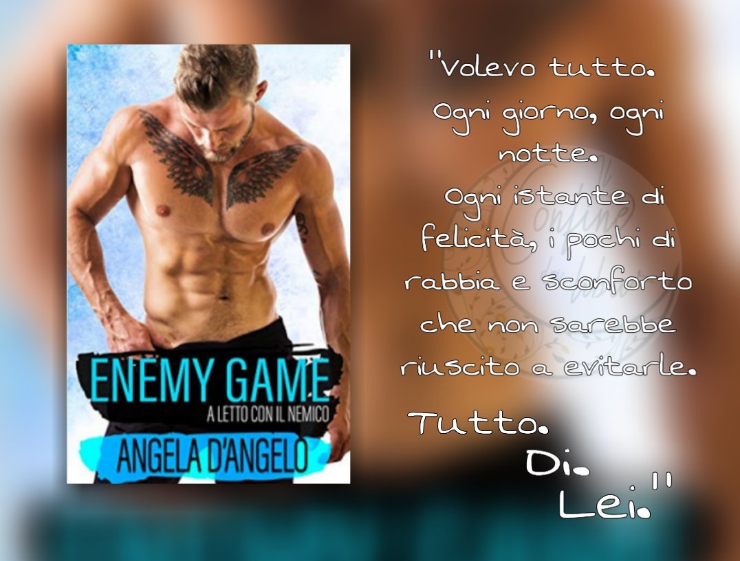 confinedeilibri's tweet photo. Oggi Federica ci parla di uno sport romance scritto da Angela d'Angelo @AngelaDAngelo21 dal titolo "#EnemyGame - A letto con il nemico", primo volume della #MatchingGame Series!✨
In #blog la sua #recensione!💞⬇

https://t.co/ly9JHGNLfV https://t.co/qnNvsuNELb