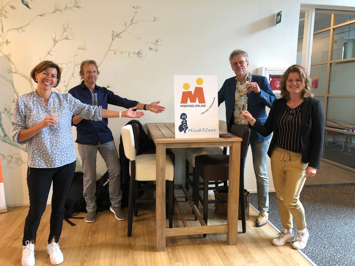 Feestje! Mooie samenwerking MijnKind.online en Mind2Care.nl. De vragenlijst voor screening psych. klachten en middelen-gebruik, ingebed in het Geboortezorgprogramma van MijnKind.online. Hier gaan veel zorgverleners blij van worden!