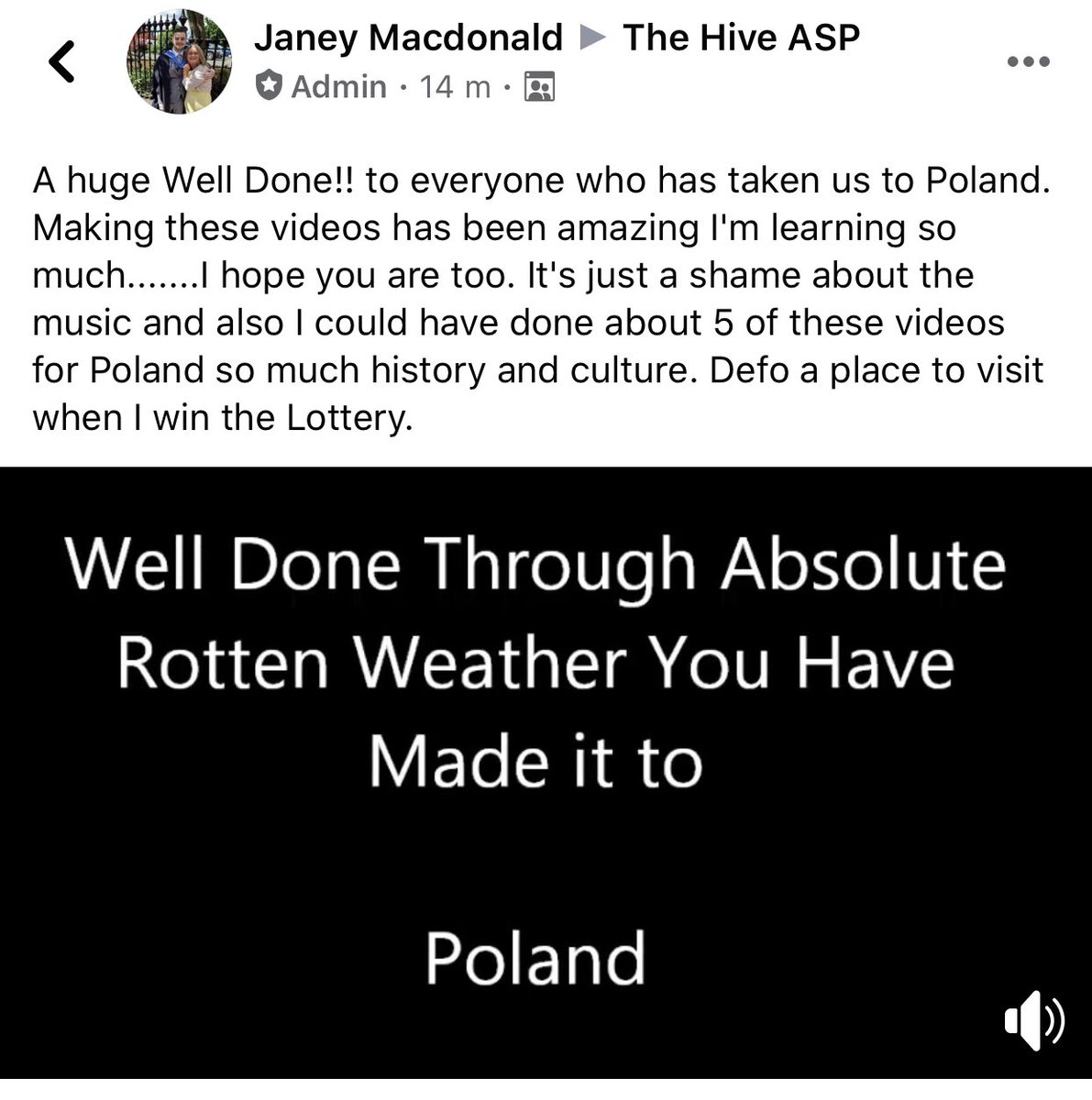 ASPParent_Voice's tweet photo. Our #VirtualWalkAroundTheWorld 🌍 has reached Poland! 🇵🇱 You can watch the video on our #VirtualHive to find out all about Poland’s history and culture, as well as our next destination! Wonder where we’re heading to now 🤔🇷🇺❄️🐻 https://t.co/Y0cckiB33Z